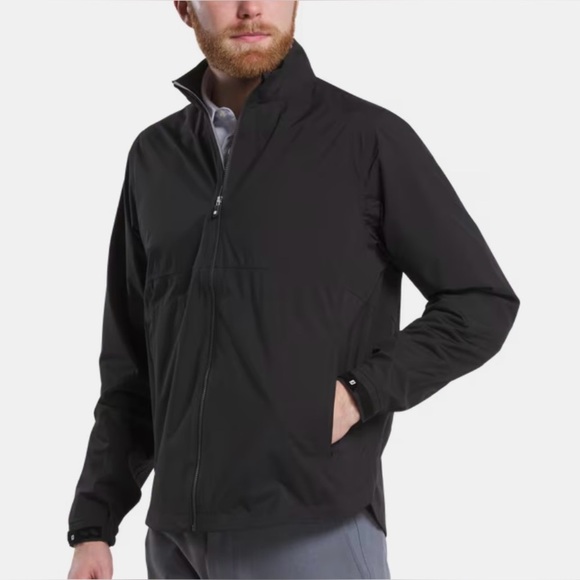 Mens FootJoy Hydrolite Full Zip Golf Rain Jacket Small - Picture 1 of 10